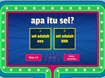 struktur dan fungsi sel