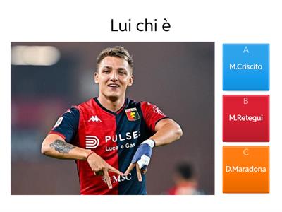  indovina il calciatore 