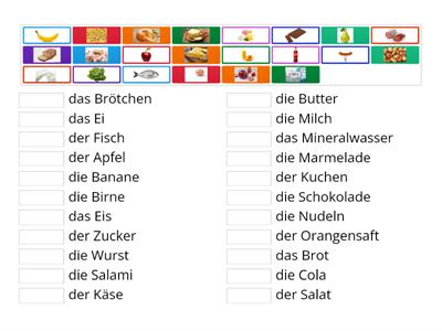 Essen und Getränke