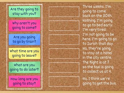 Going To (Elementary Level)