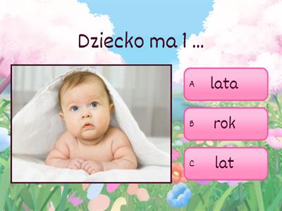 Rok, lata czy lat?