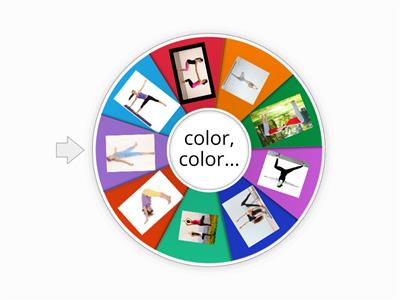 Ruleta de los colores