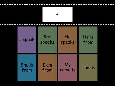 1 MY ENGLISH CLASS 6 - Sight Words