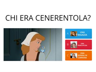 COMPRENSIONE DEL TESTO  "CENERENTOLA"