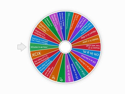 Maths facts Year 5/6/7