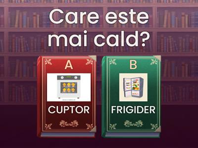 COMPARAȚIE RECE-CALD