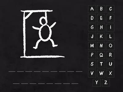 Hangman Unit 7 Primary 2
