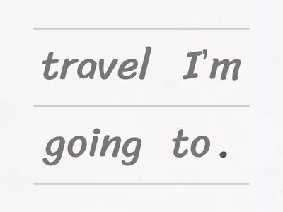 FUTURE WITH GOING TO: