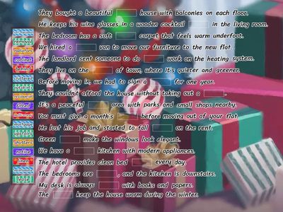 Housing - Matura B2 Vocabulary