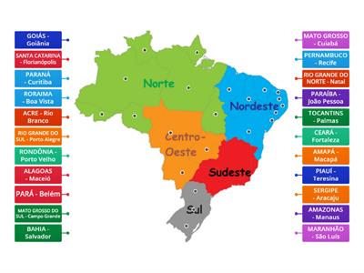 Mapa do Brasil