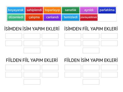 YAPIM EKLERİ