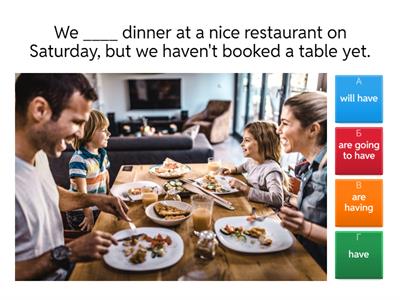 Ways of expressing future