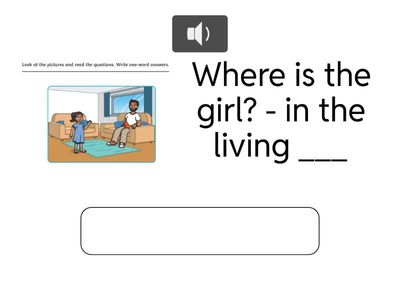 Starters Reading part 5.1