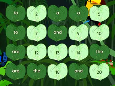 Kindergarten Fun Phonics Unit 3 Week 6 Trick Words