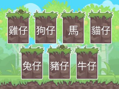 康軒版國小一年級L3（第1冊）〈白兔仔〉詞彙文字版