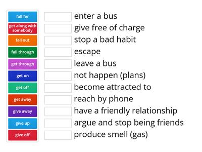 Phrasal Verbs. Module 2