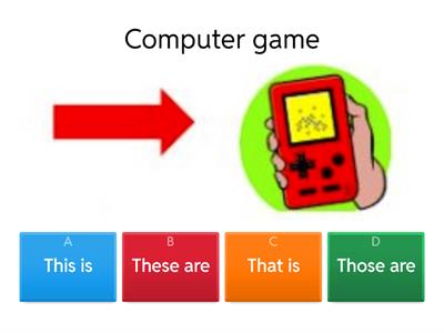 THIS / THESE / THAT / THOSE