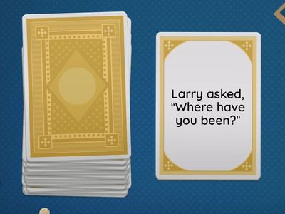 Reported Speech Revision (Statement, Command, Question)