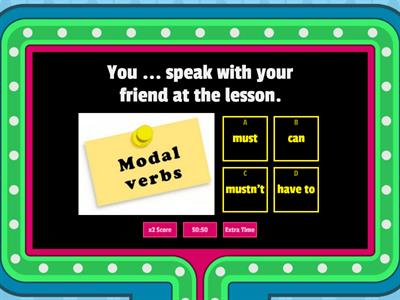 Modal Verbs 2