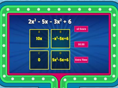 adding and subtracting polynomials
