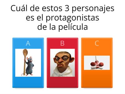 Ratatouille for Spanish 1 LR