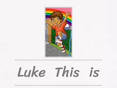 Make a sentence! Rainbow Reading