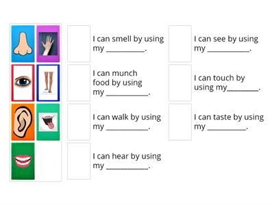 Part of my body. (Revision)