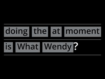 Present Simple vs Present Continuous