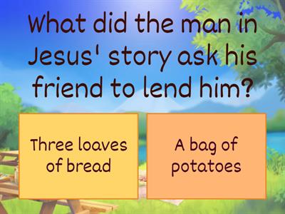 Quiz: Luke 11:5-13