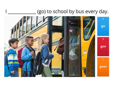 The Present Simple (affirmative, negative, interrogative form)