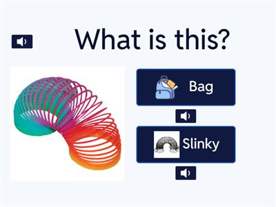 Expressive Vocabulary - Toys (Everyday items)