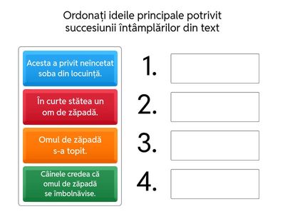 Idei principale-Omul de zăpadă