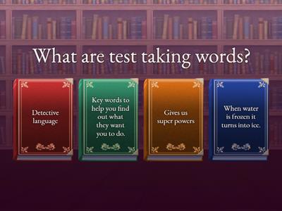 Test taking strategies