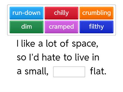 House vocabulary I3+