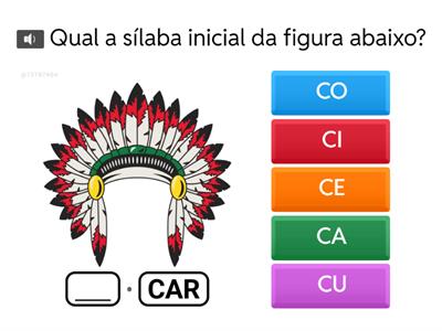 Letra C: Sílabas Simples
