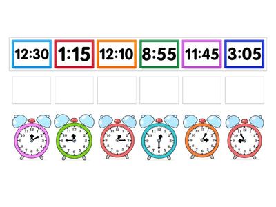 МАТ-3-1-37 Визначення часу за годинником
