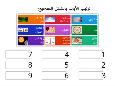 سورة الرحمن 1-8