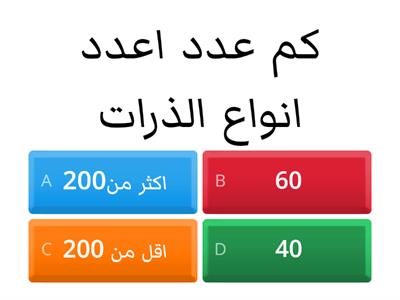 الذرة