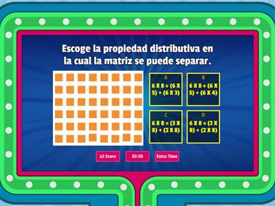 La propiedad conmutativa - matrices