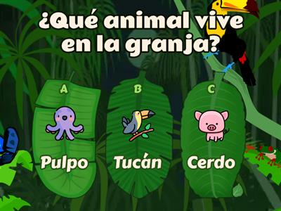 Quiz: "los animales"