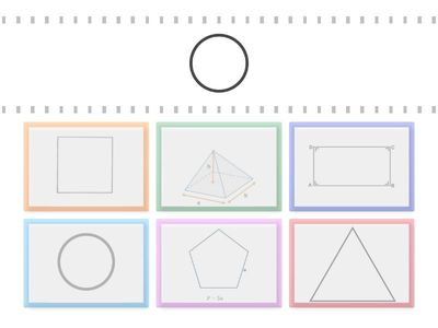 Padankan mengikut bentuk 