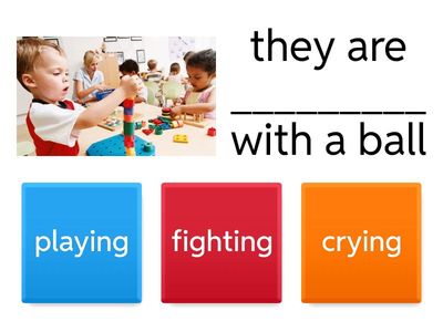 ING - Activities in present continous 