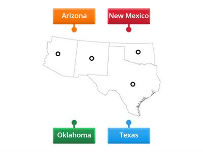 Southwest Region Practice Map
