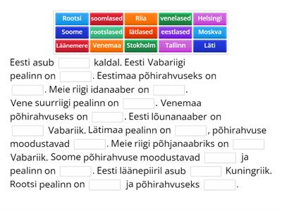  Eesti naaberriigid