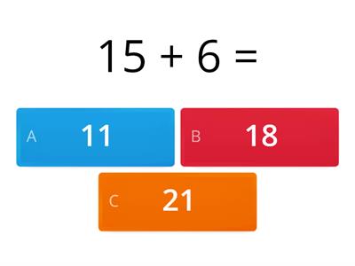 Addition and Substraction