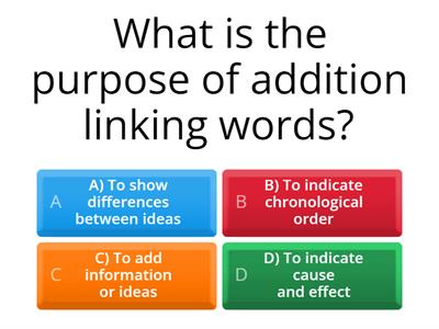 Linking words
