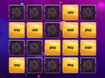 ai/ay Matching Words