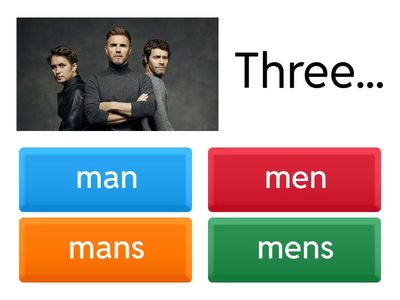 plurals Think starter welcome