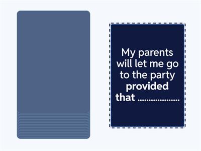 Conditional and Time Clauses