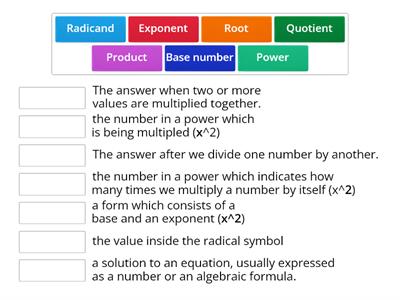 4ESO ESL MATHS - POWERS AND ROOTS